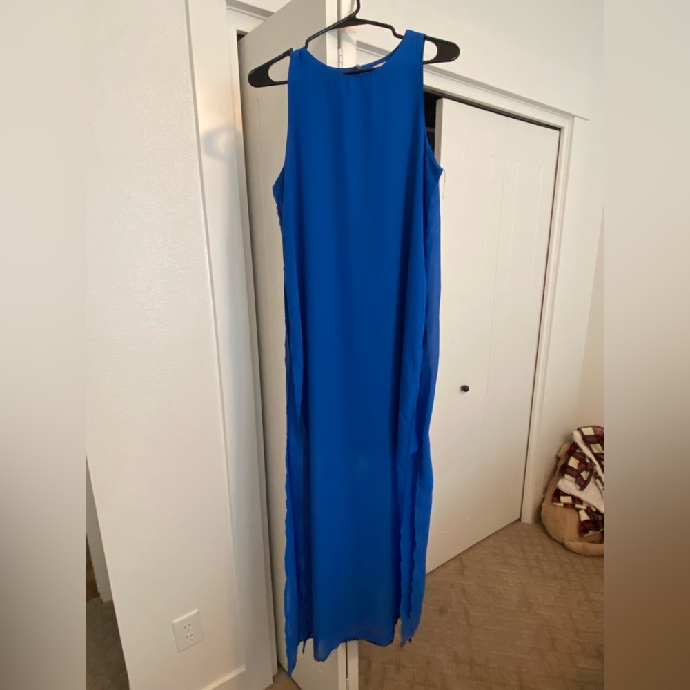 High slit boutique dress